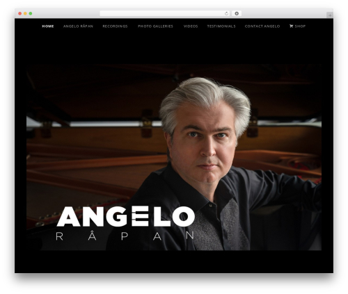 Obsidian WordPress theme - angelorapan.com