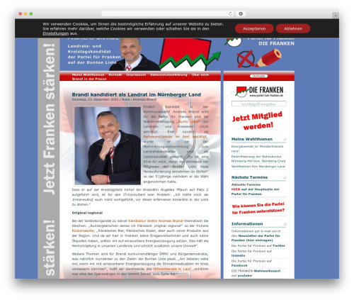 Democracy Widget (democracy) free WordPress plugin - andy-brandl.de