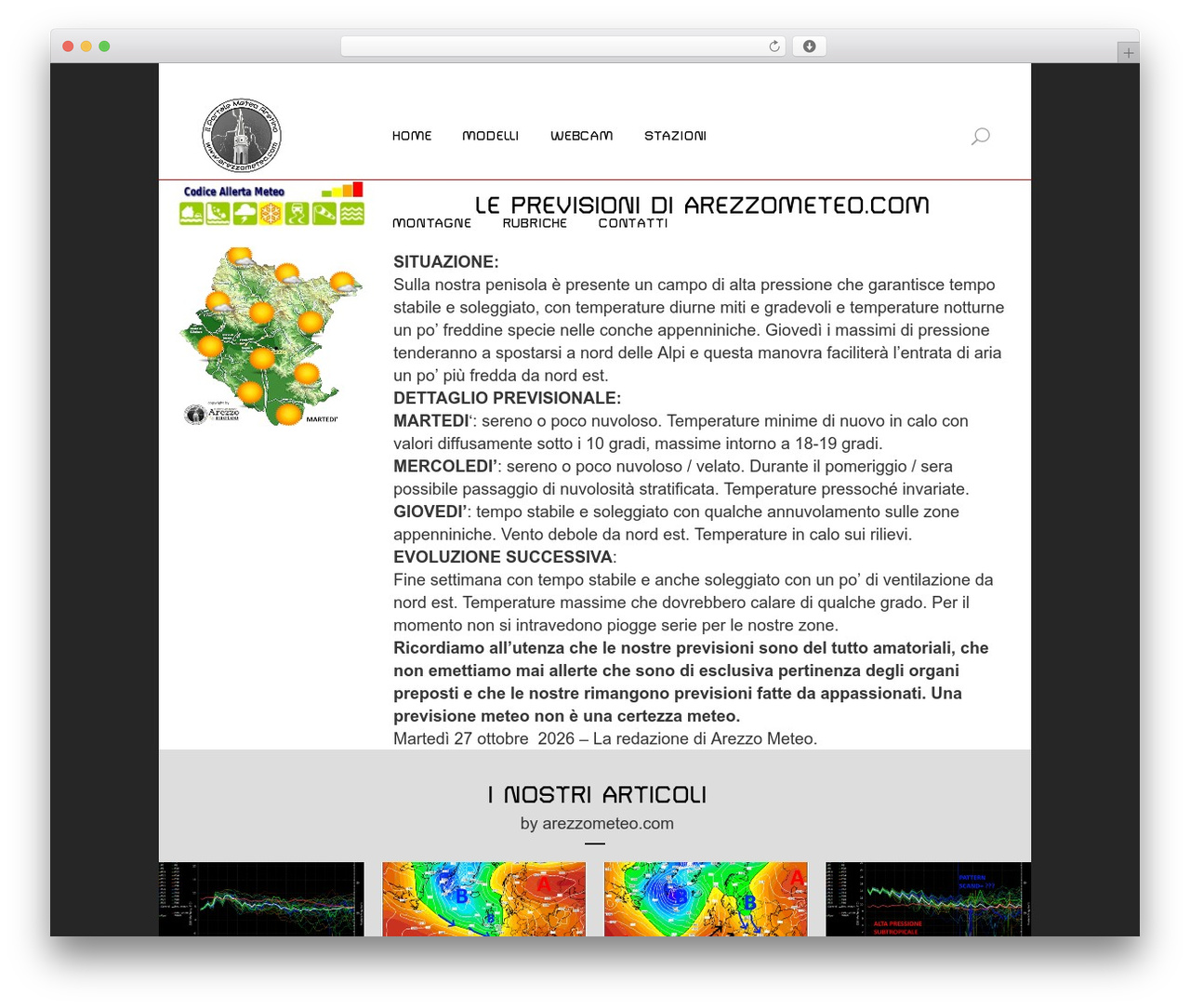 Theme WordPress Bridge - arezzometeo.com Theme WordPress Bridge - arezzometeo.com