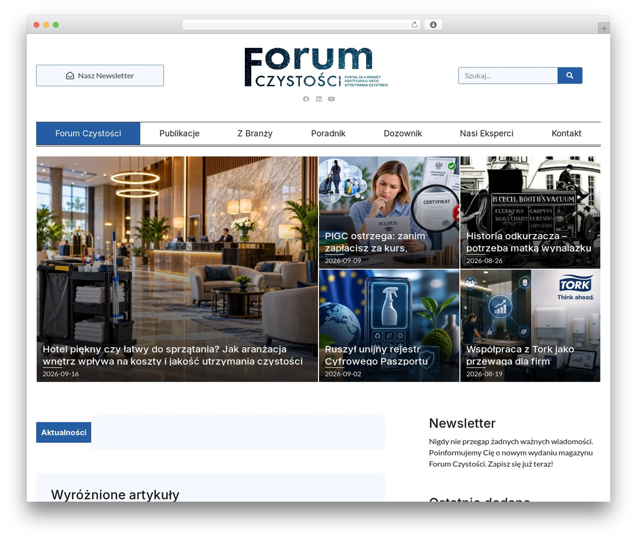 Theme WordPress EWEO - forum-czystosci.com
