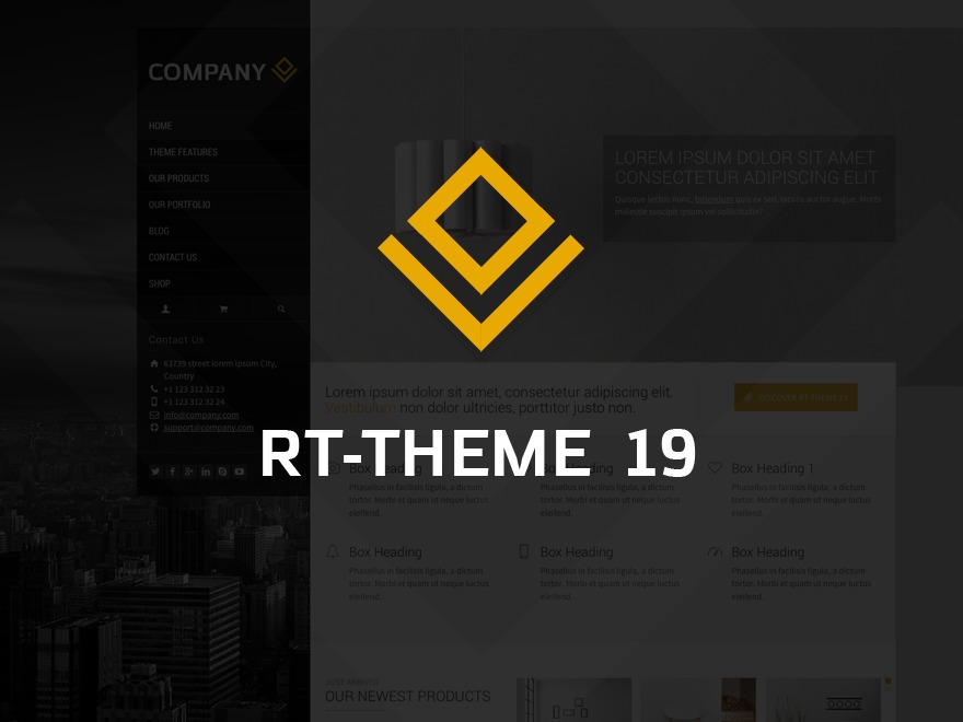 Theme WordPress RT-Theme 19
