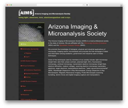 Catalyst theme WordPress - azmicroscopy.org