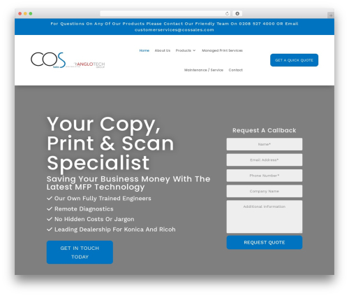 Cf7 grid and styler for divi premium WordPress plugin - cossales.com