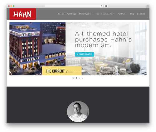 Epik theme WordPress - andyhahnart.com