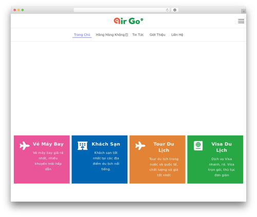 Fönix WordPress theme - airtickets.vn
