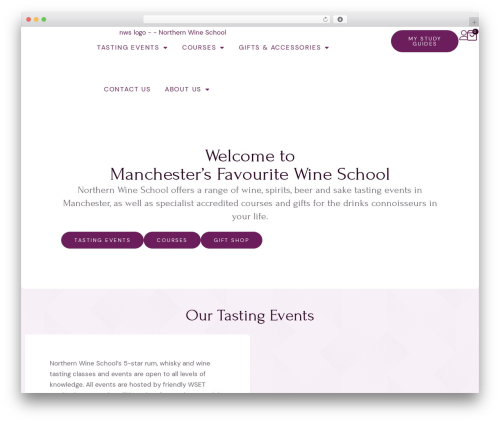 Theme WordPress Hello Elementor - northernwineschool.co.uk