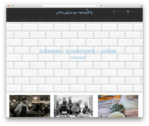 WordPress theme Bravo Theme - monrads.se