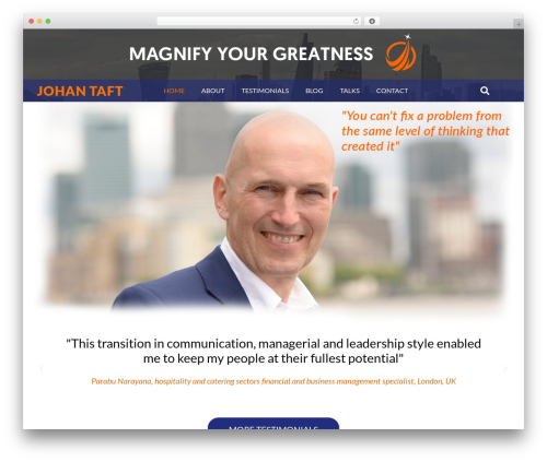 WordPress theme Hello Elementor - magnifyyourgreatness.com