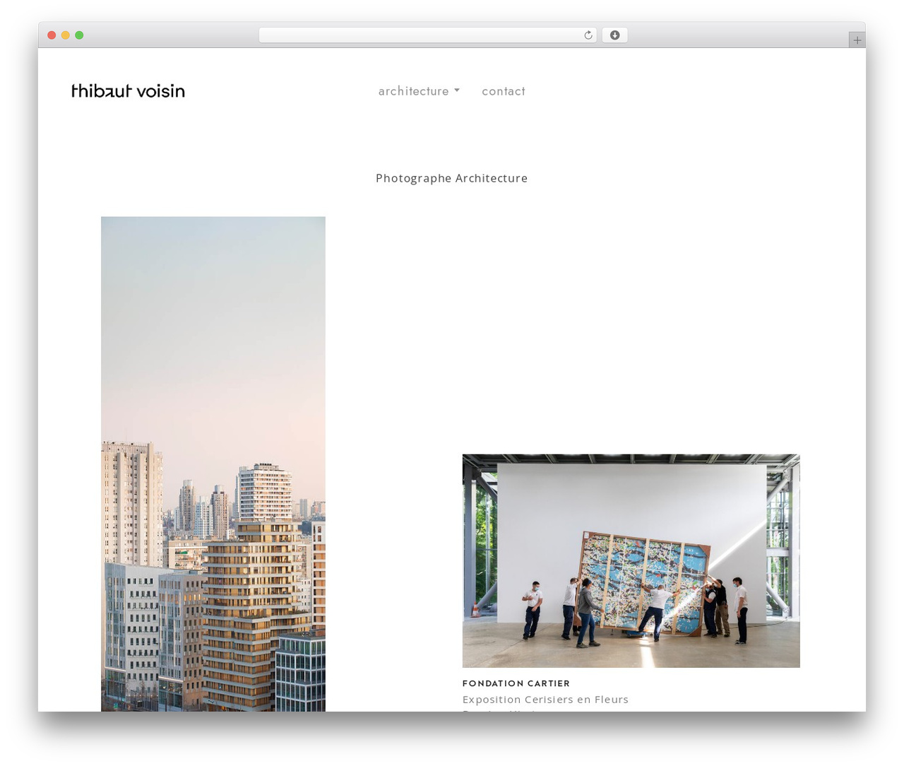 WordPress theme Noah - archiphotographe.com