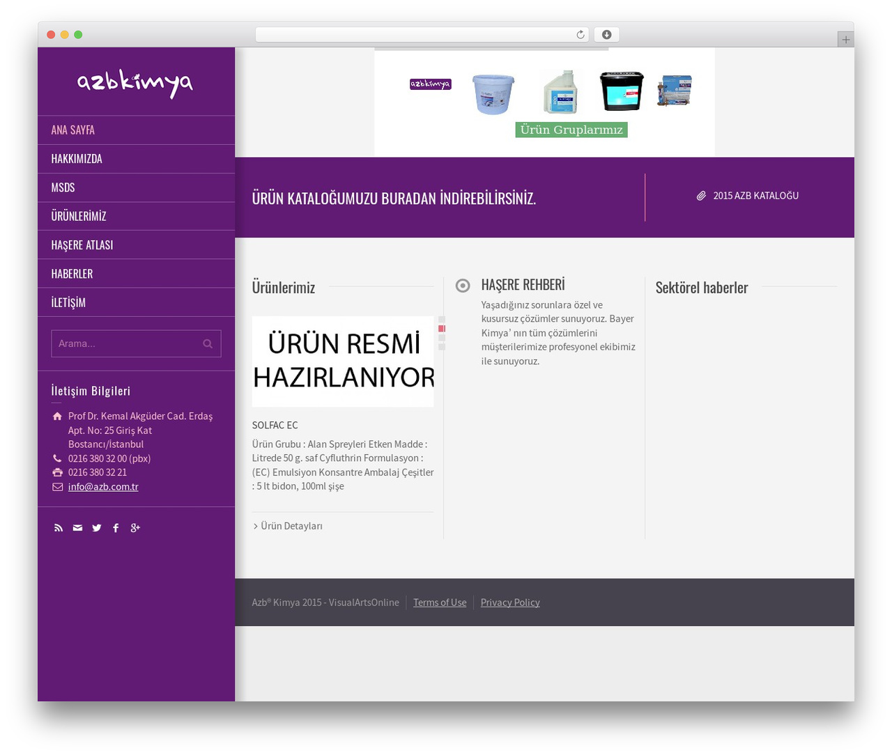 WordPress theme RT-Theme 19 - azb.com.tr
