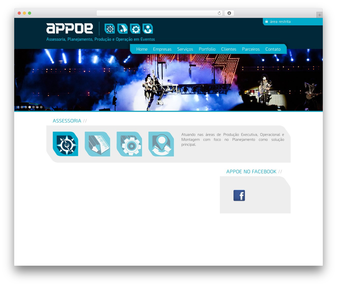 APPOE theme WordPress - appoe.com.br