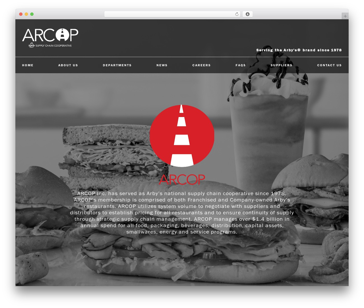 Arcop Custom WordPress Theme WordPress theme design - arcop.net