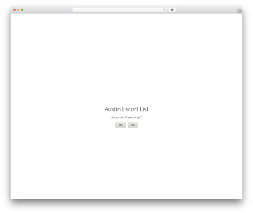 DirectoryPress WordPress theme - austinescortlist.com