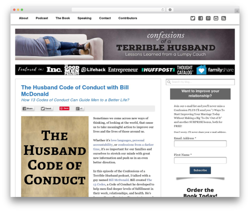 Get Noticed! WordPress theme - aterriblehusband.com