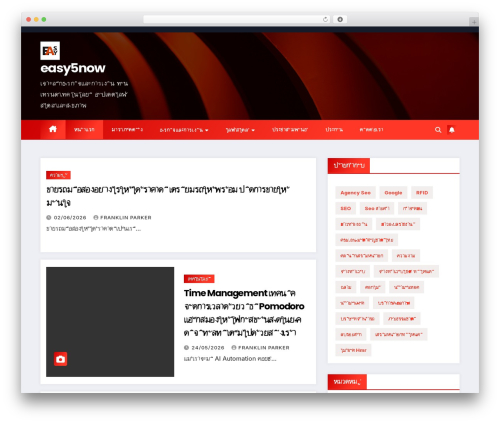 Newstack free WP theme - easy5now.com