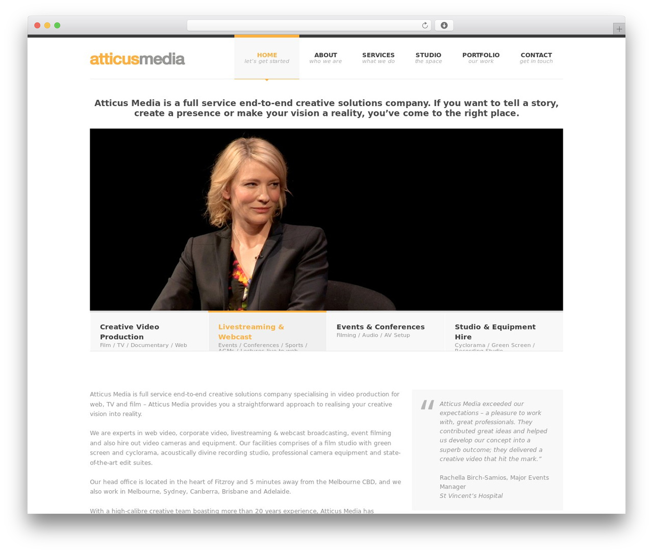 SmartStart WP - Responsive HTML5 Theme top WordPress theme - atticusmedia.com.au