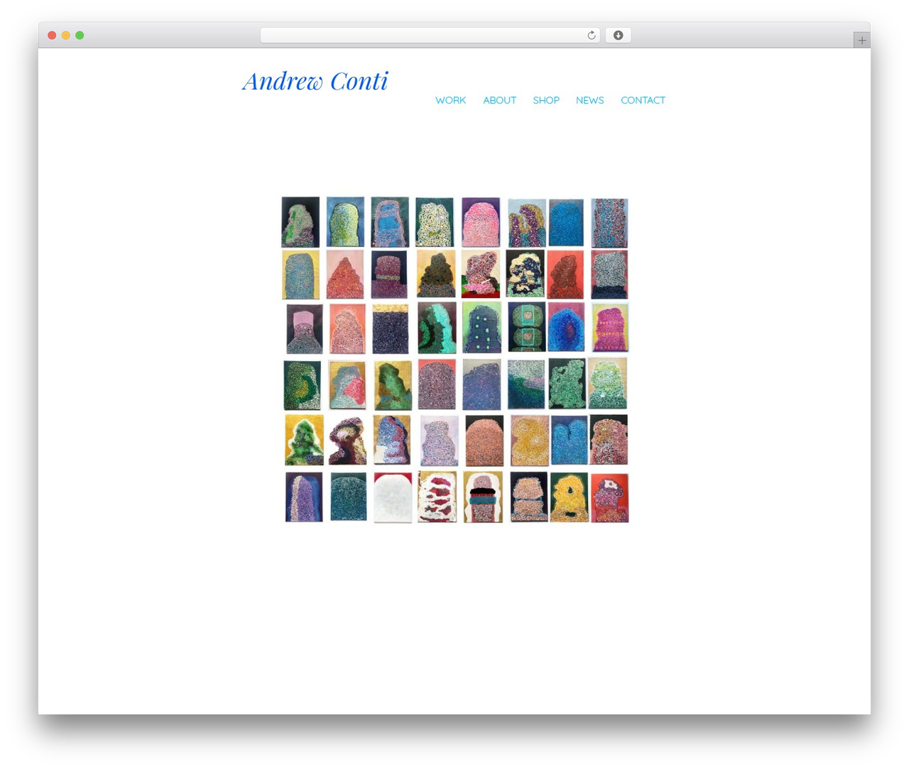 Spun theme WordPress - andrewconti.net