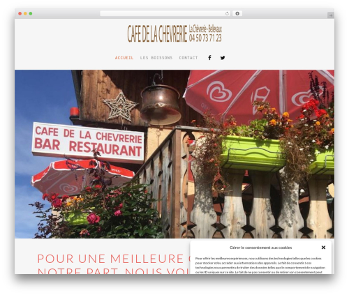 Qode restaurant WordPress plugin - cafedelachevrerie.com
