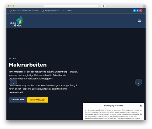 Theme WordPress Interico - burg-kirch.lu