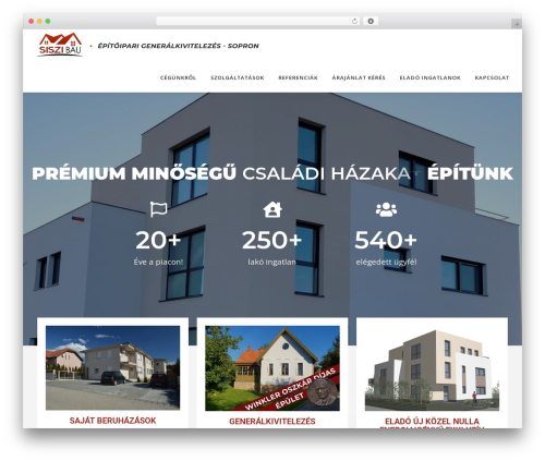 Theme WordPress Theme23 - siszibau.hu