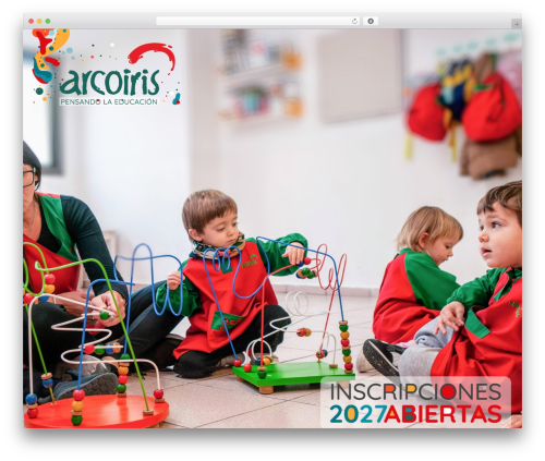 WordPress theme arcoiris - arcoiris.edu.ar