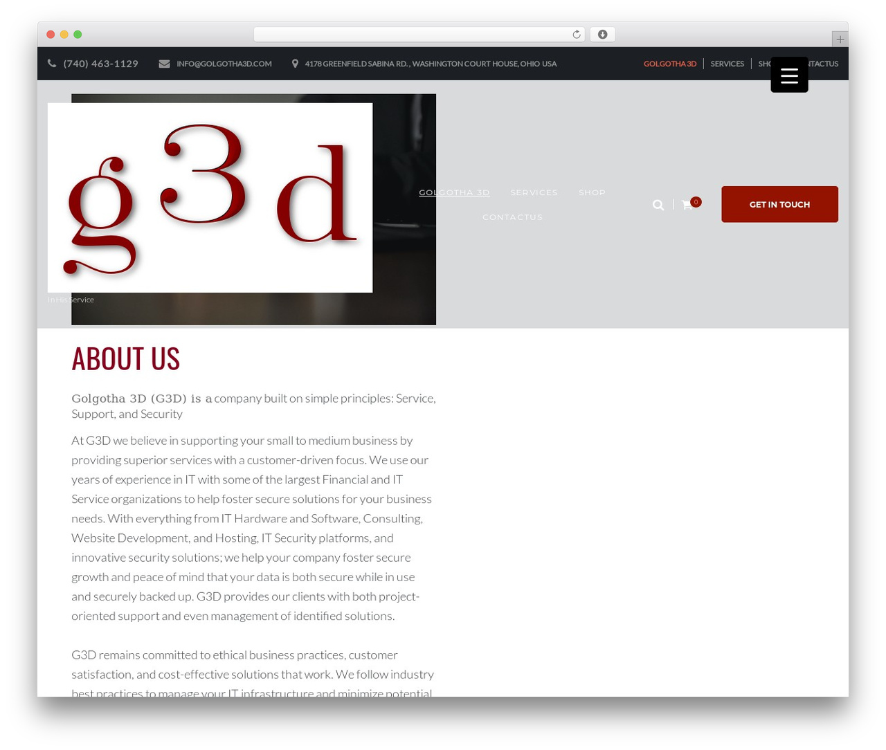 WordPress theme Presentor - golgotha3d.com WordPress theme Presentor - golgotha3d.com