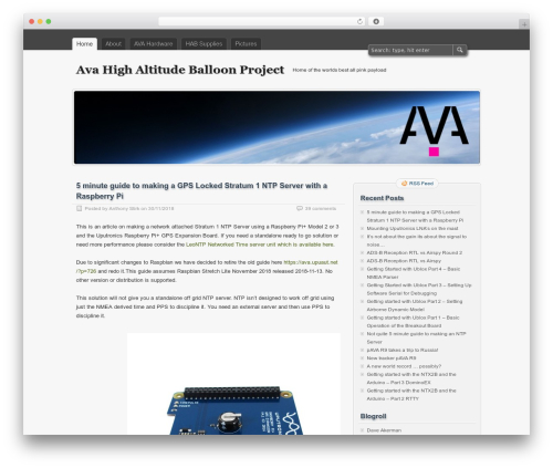zBench WordPress theme - ava.upuaut.net