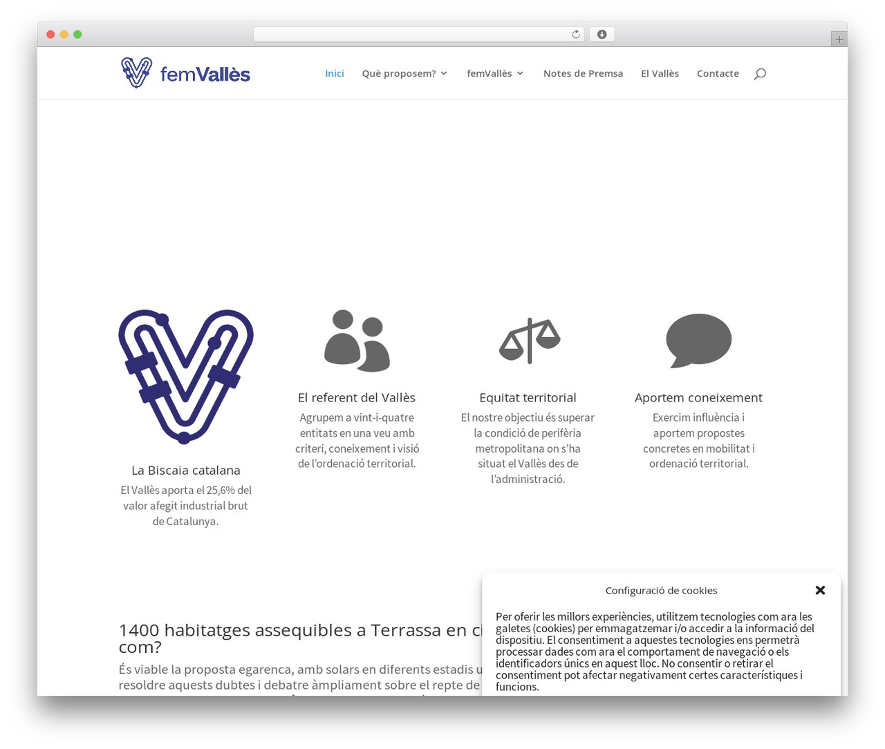 Divi Child WordPress theme - femvalles.cat
