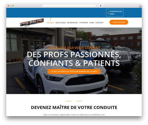 Divi WordPress theme - ecolepremiere.com