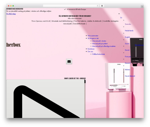 G-Theme® theme WordPress - www.herbox.se