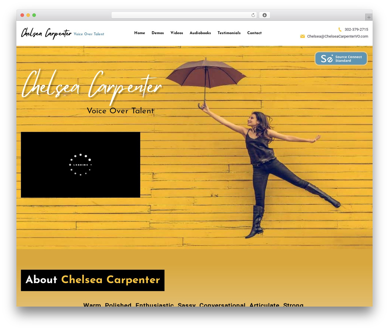 Genesis WordPress theme - chelseacarpentervo.com Genesis WordPress theme - chelseacarpentervo.com
