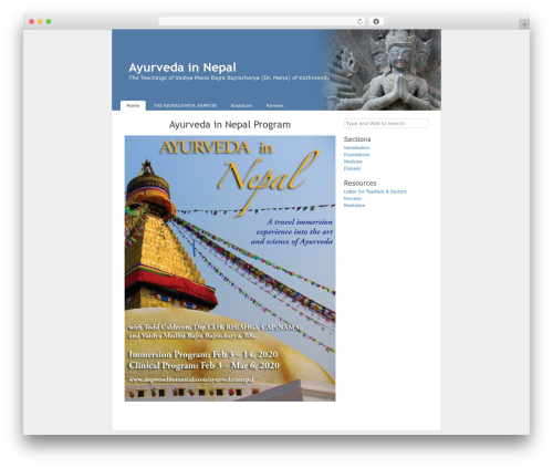 K2 theme WordPress - ayurvedainnepal.com