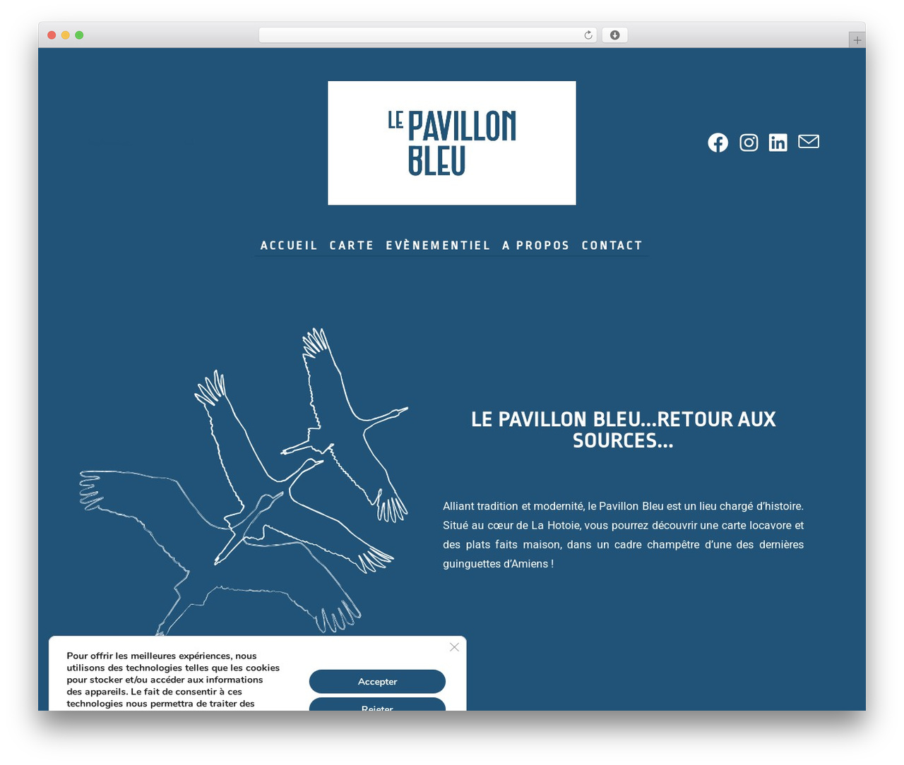 Le Pavillon Bleu theme WordPress - lepavillonbleu.net Le Pavillon Bleu theme WordPress - lepavillonbleu.net