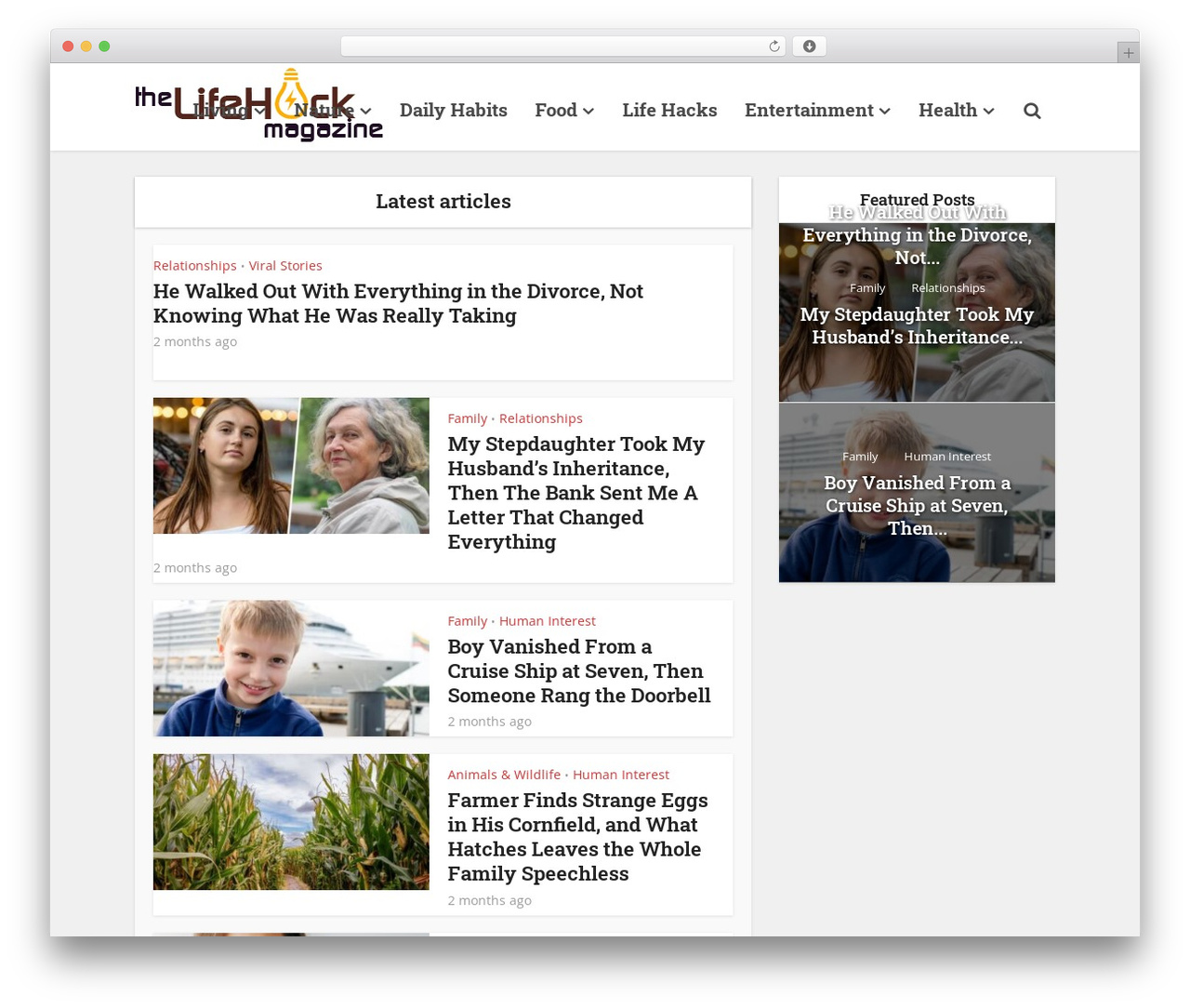Theme WordPress Voice - thelifehackmag.com Theme WordPress Voice - thelifehackmag.com