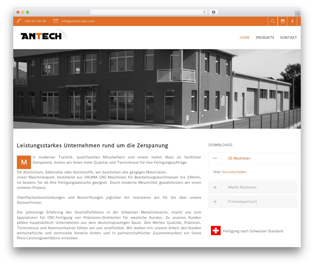 Theme WordPress Antech - antech-doo.com