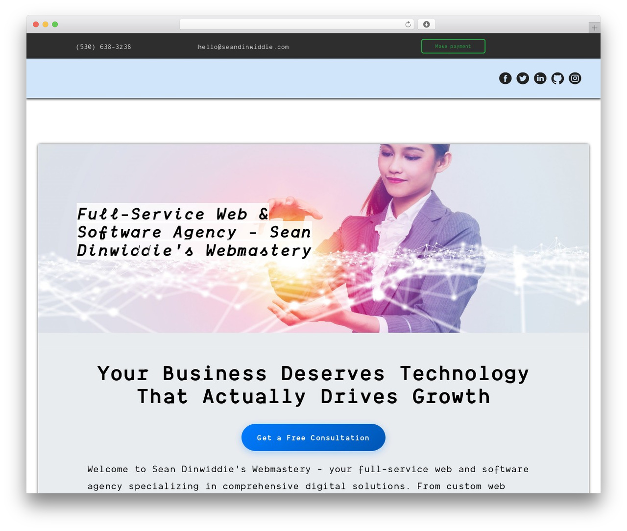 Visual Composer Starter WordPress theme - seandinwiddie.com Visual Composer Starter WordPress theme - seandinwiddie.com