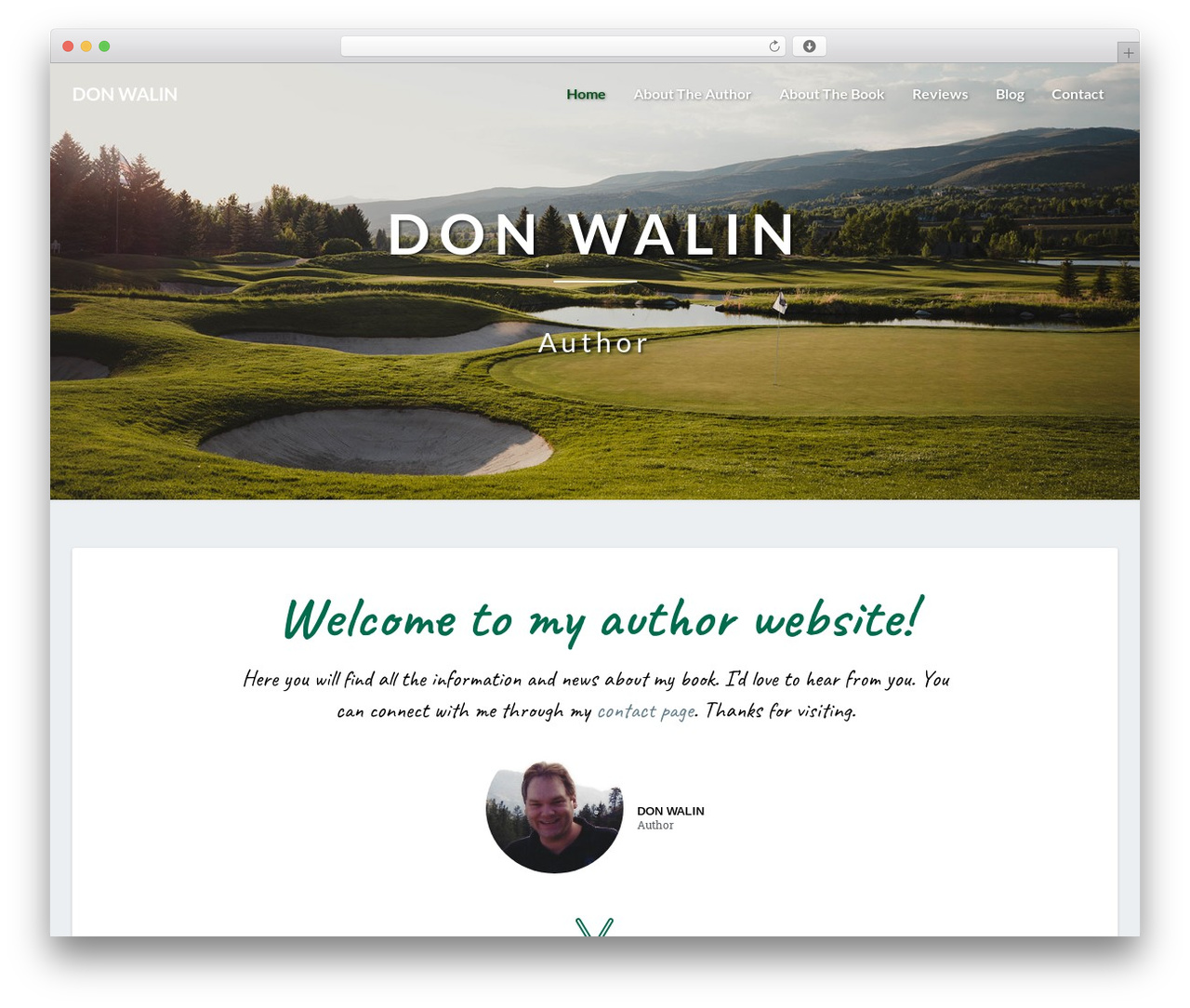 WordPress theme Lighthouse - donwalin.com