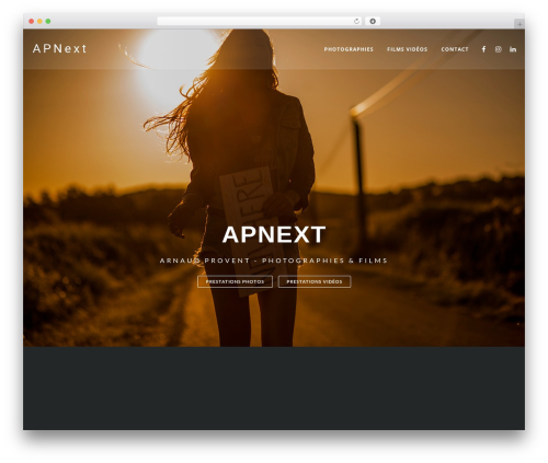Aku WordPress theme - apnext.fr