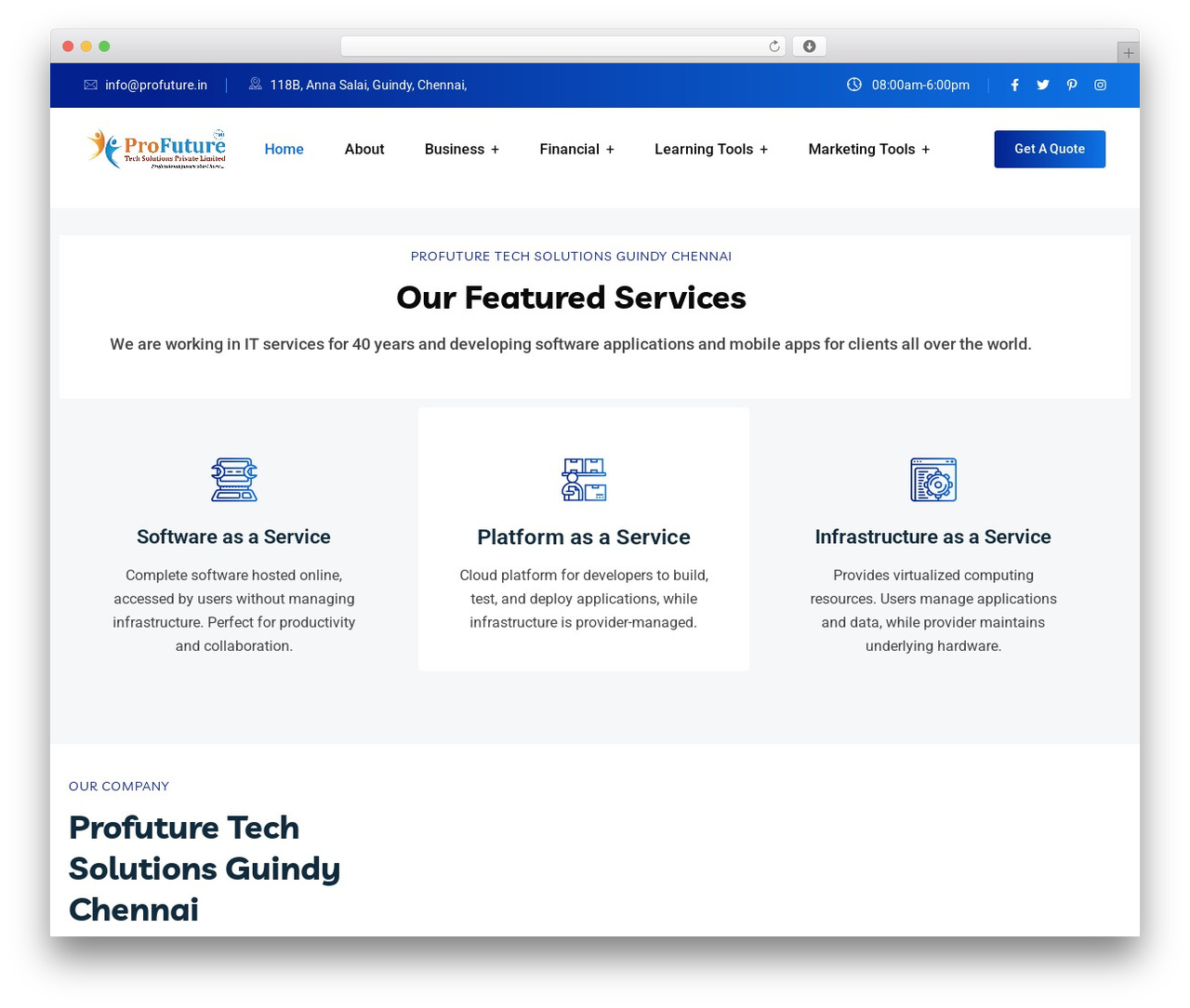 Braintech WordPress theme - profuture.in Braintech WordPress theme - profuture.in