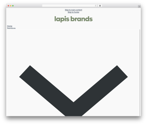 Bricks WordPress theme - lapisbrands.co.uk