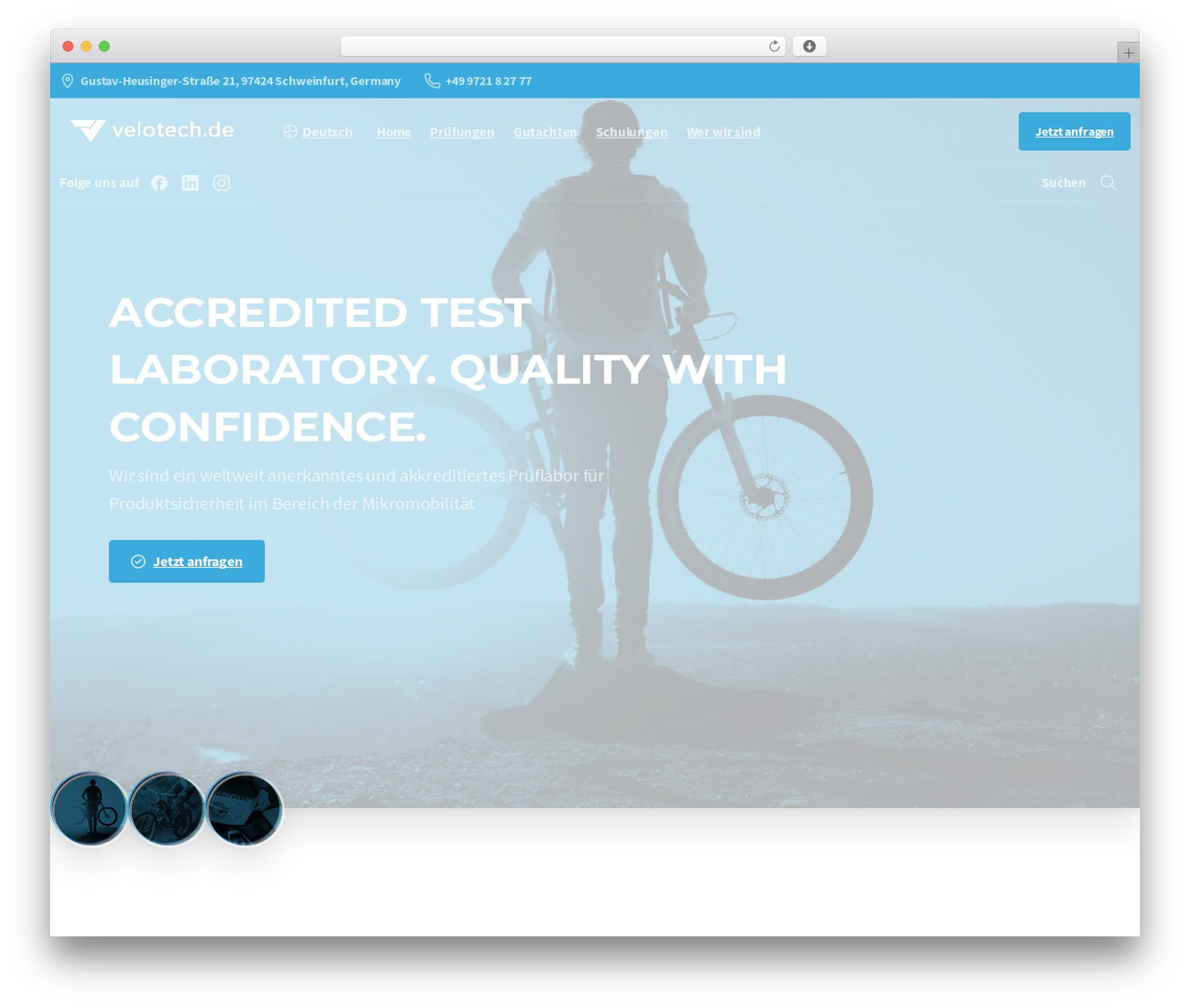 Essentials theme WordPress - velotech.de Essentials theme WordPress - velotech.de