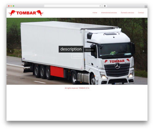 Flat Theme WordPress theme design - tombar.eu Flat Theme WordPress theme design - tombar.eu