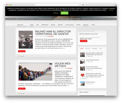 Wp ajax newsletter WordPress plugin - avmigjorn.org