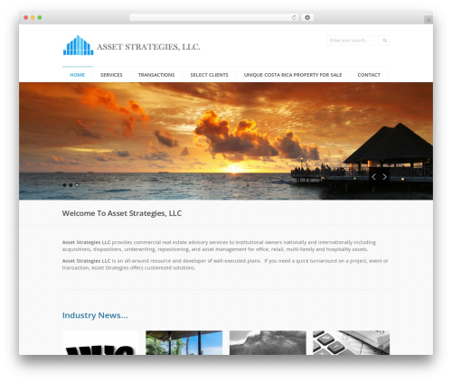 Intent WordPress theme - assetstrategies.us