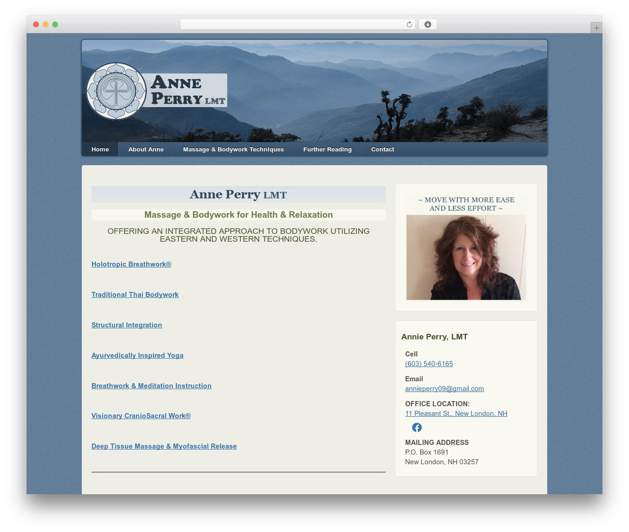 Responsive WordPress website theme - annieperry.com Responsive WordPress website theme - annieperry.com