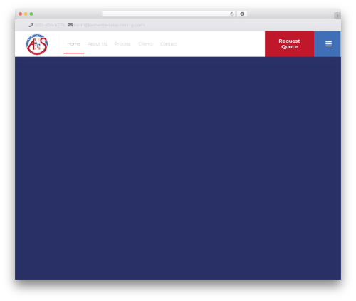 WordPress theme SCUOLA - americanmetalspinning.com
