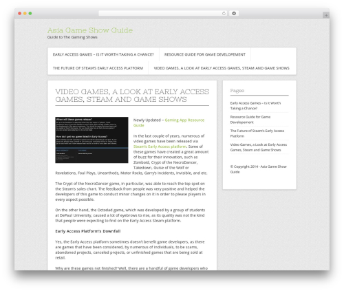 WordPress theme Contango - asiagameshow.com WordPress theme Contango - asiagameshow.com
