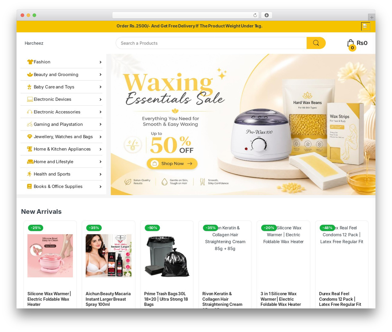WordPress theme Electro - harcheez.pk WordPress theme Electro - harcheez.pk