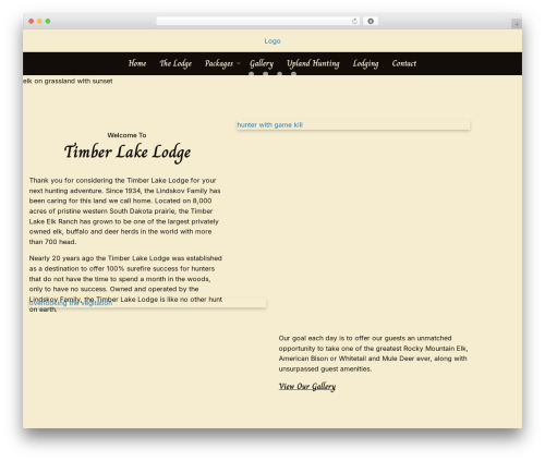Kdw jquery colorbox WordPress plugin - timberlakelodge.com