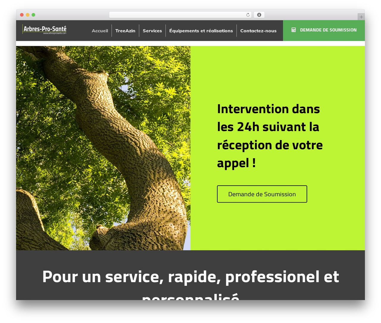 Beaver Builder Theme WordPress theme design - arbresprosante.com